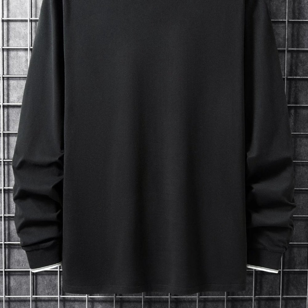 Black Mens Tee Shirt - Picture 4 of 5